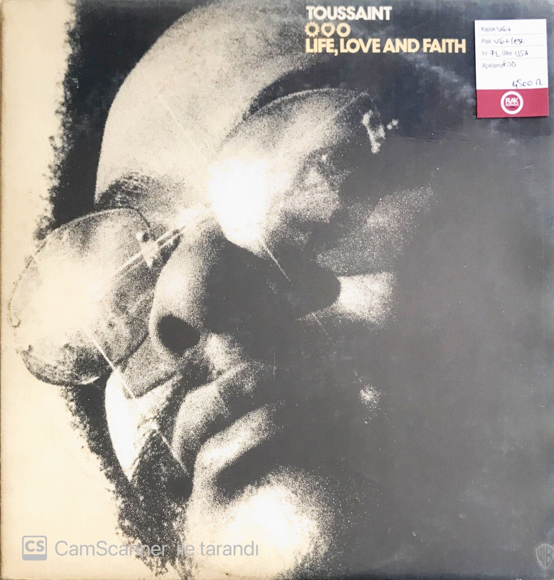 Allen Toussaint - Life, Love And The Faith - LP