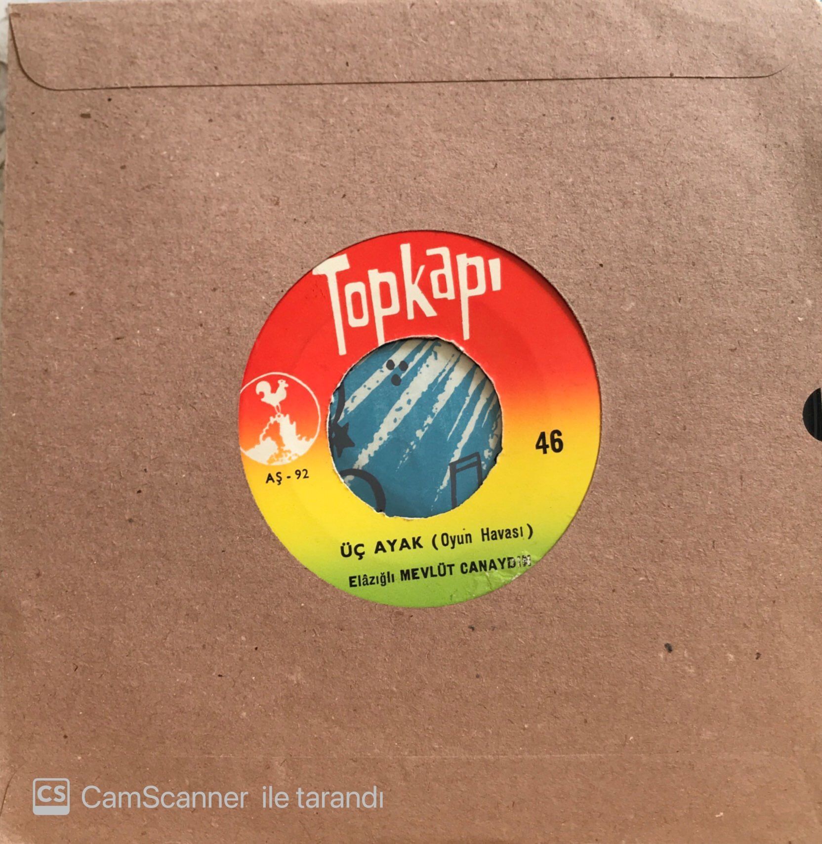 Elazığlı Mevlüt Çağala - Karaerik Çağala (Oyun Havası) 45lik