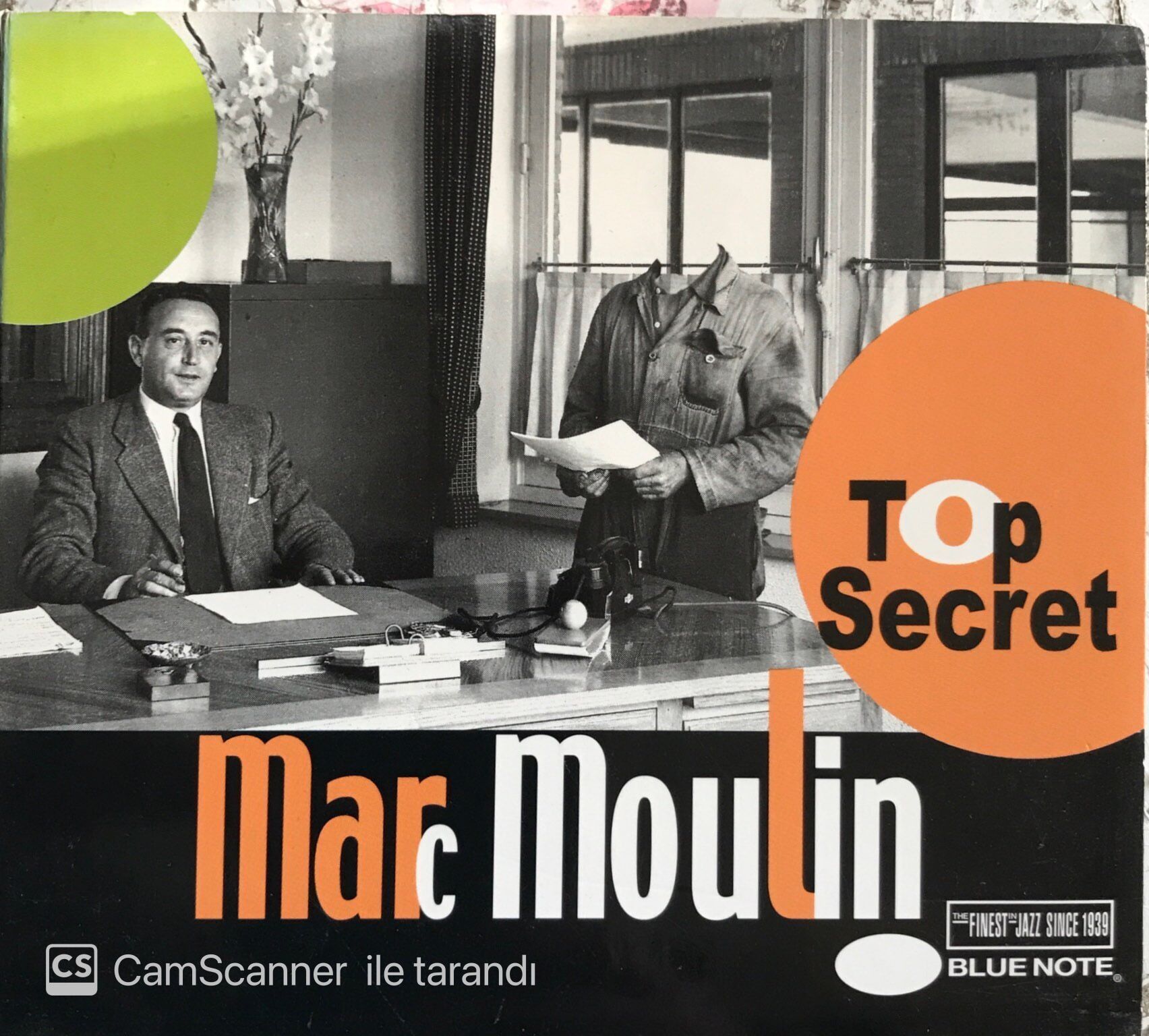 Marc Moulin - Top Secret CD