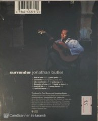 Surrender Jonathan Butler CD