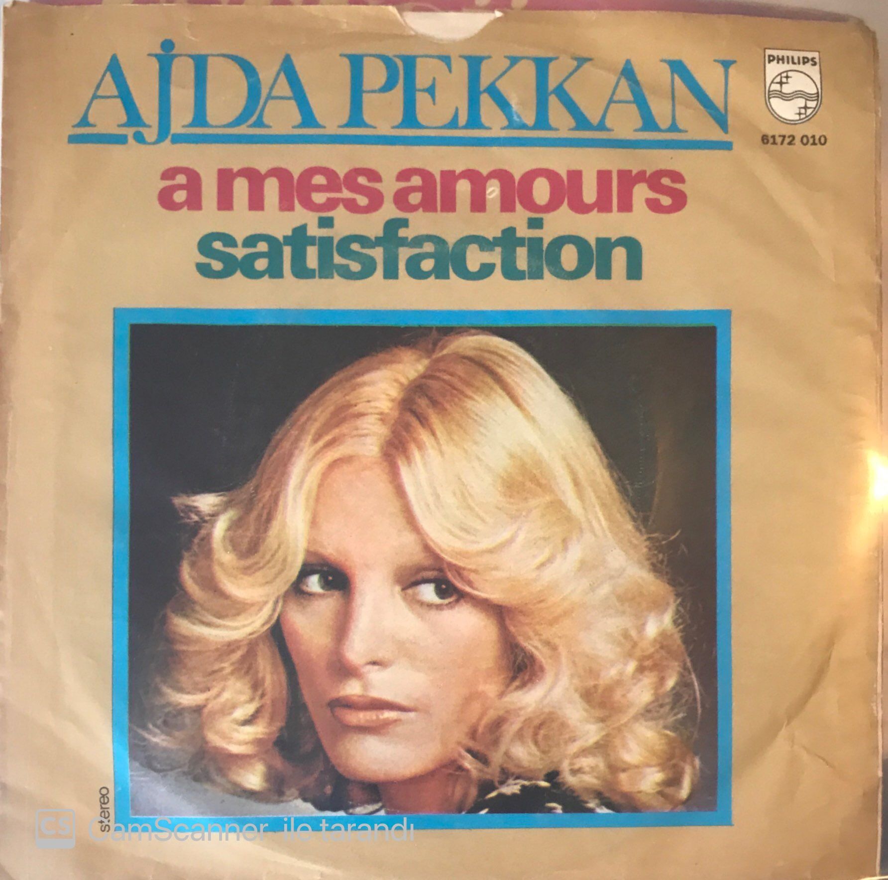 Ajda Pekkan A Mes Amours A Mes Amours 45lik