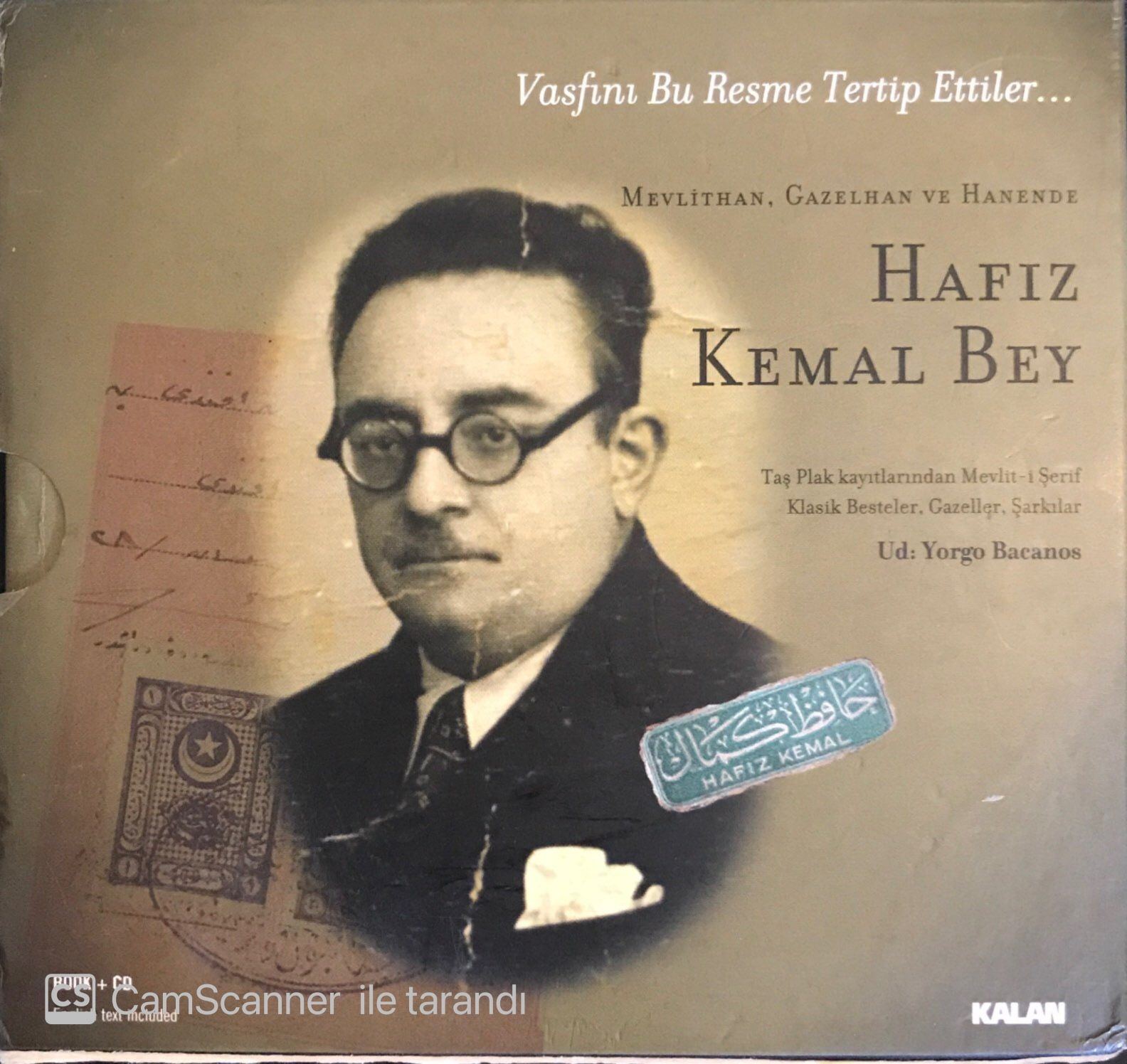Hafız Kemal Bey - Vasfını Bu Resme Tertip Ettiler... CD
