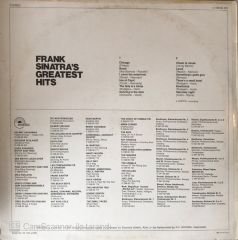 Frank Sinatra's Greatest Hits LP