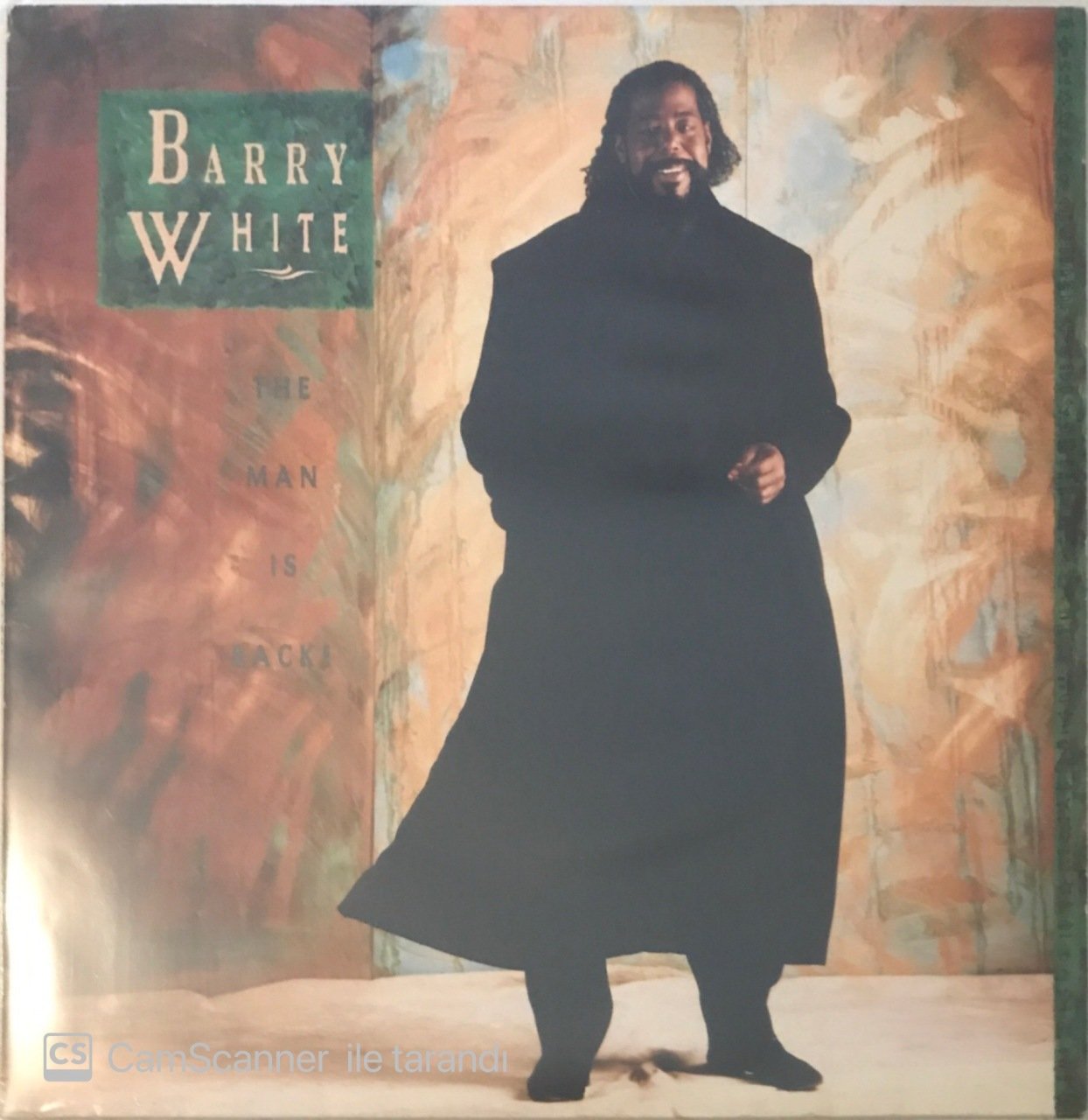 Barry White The Man Is Back LP