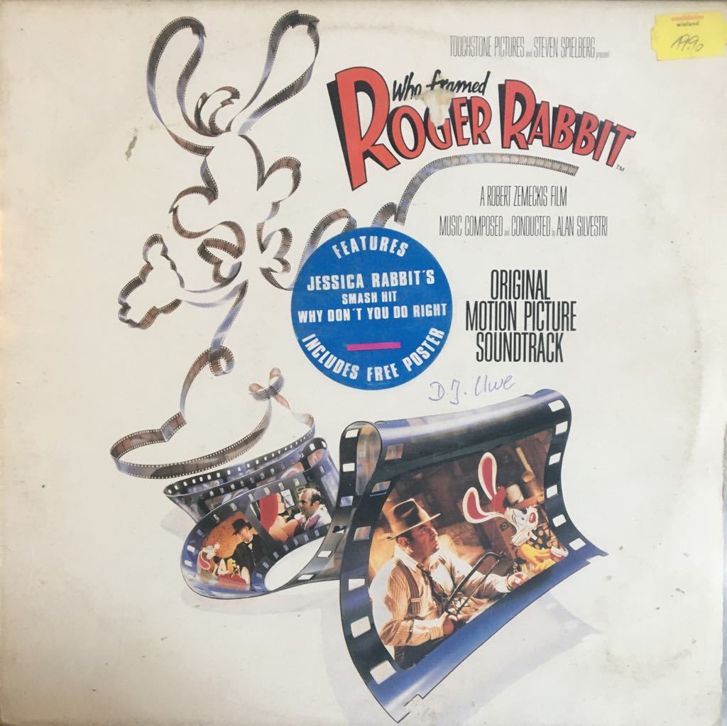 Original Motion Picture Soundtrack ''Who Framed Roger Rabbit'' LP