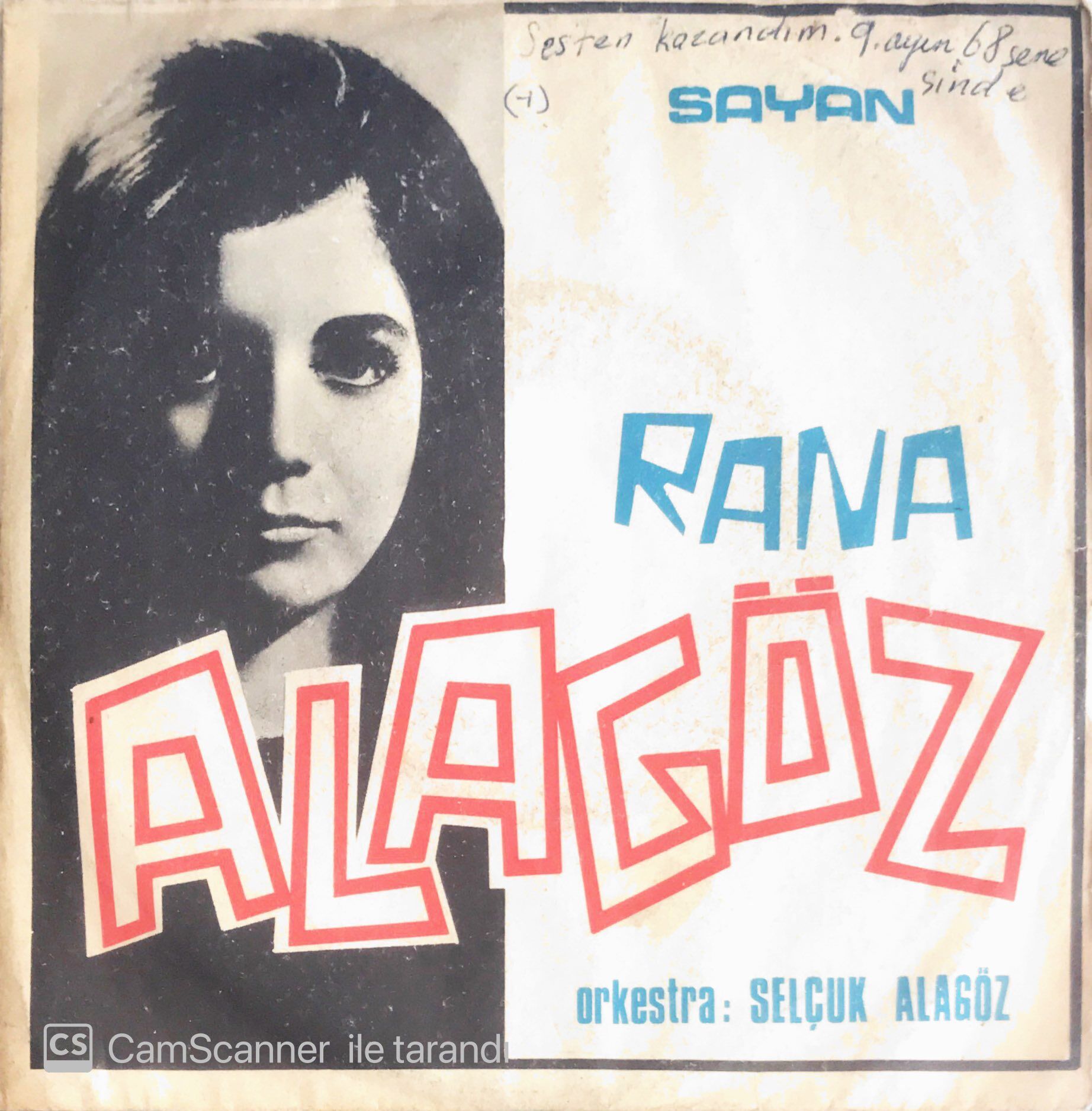 Rana Alagöz - Benimle Dans Eder Misiniz/Sevgili Hocamız - 45'lik