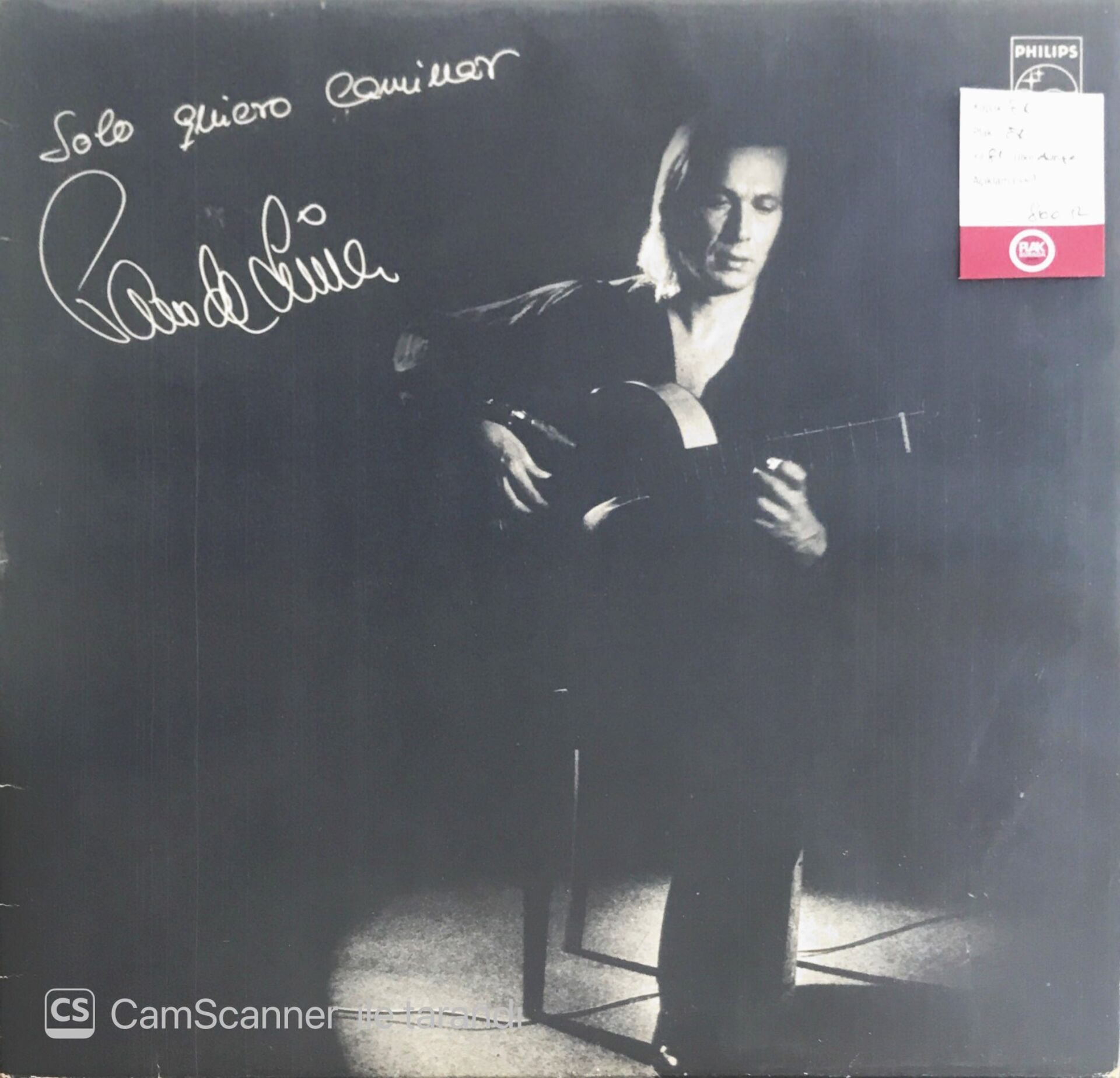 Paco De Lucia - Solo Quiero Caminar - LP
