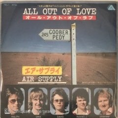 Air Supply All Out Of Love Japon Baskı 45lik
