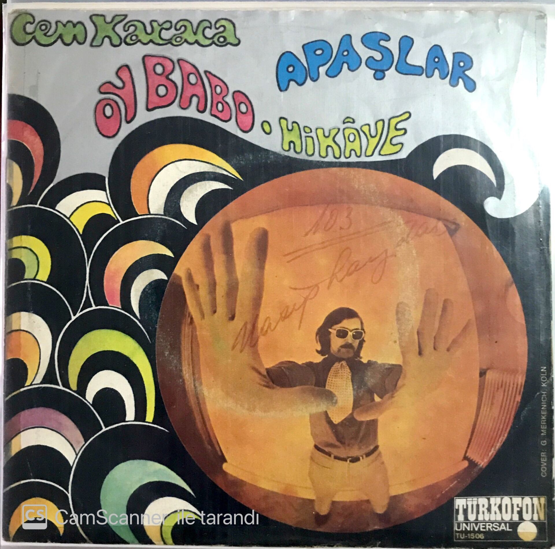 Cem Karaca Oy Babo 45lik