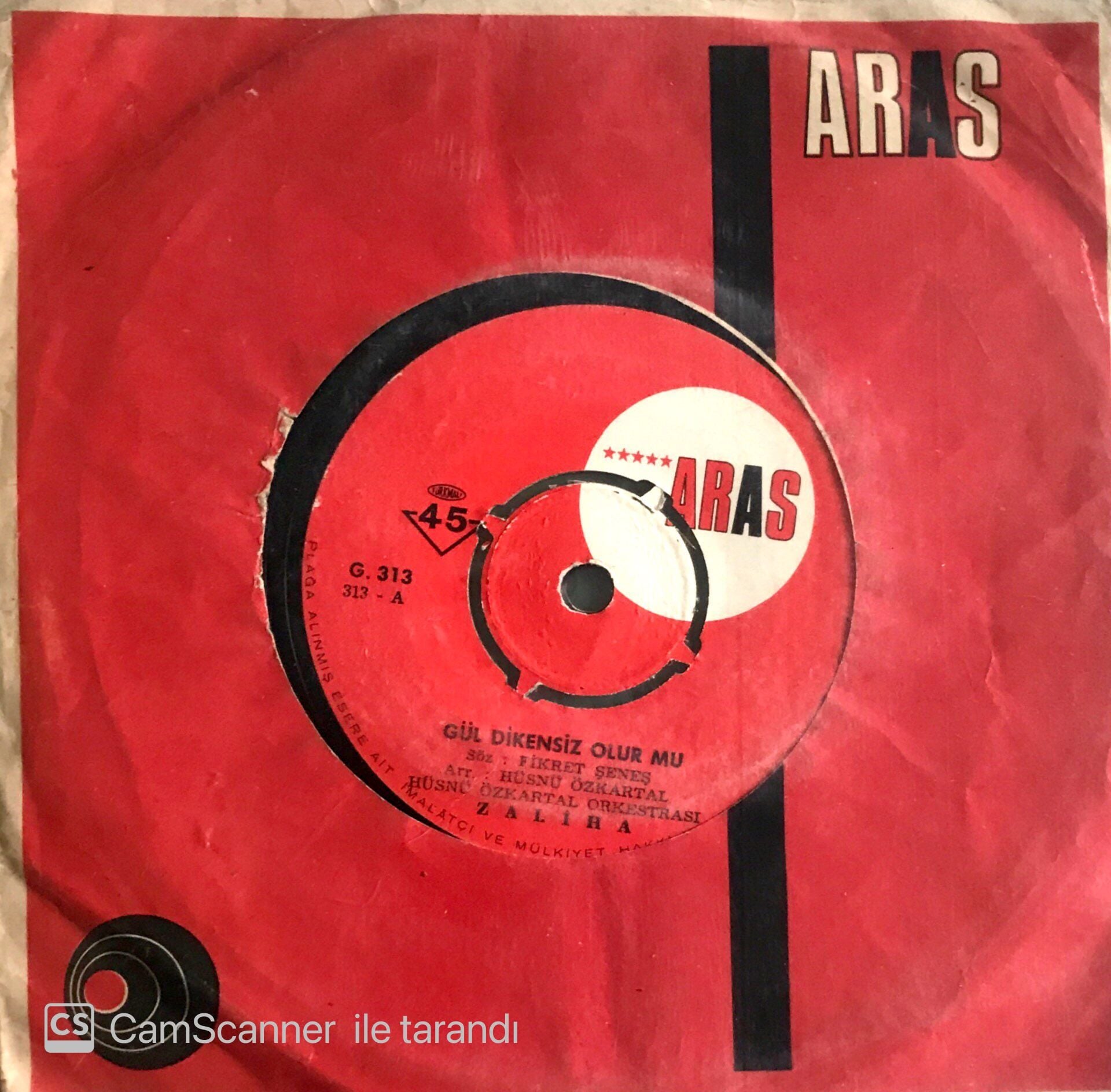 Zaliha - Gül Dikensiz Olur Mu 45lik