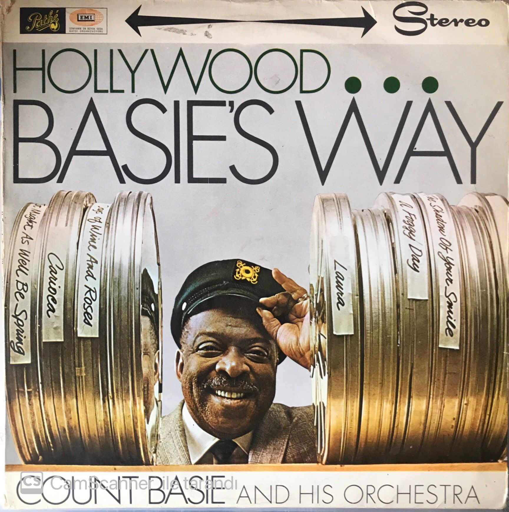 Count Basie & His Orchestra Hollywood... Basie's Way LP