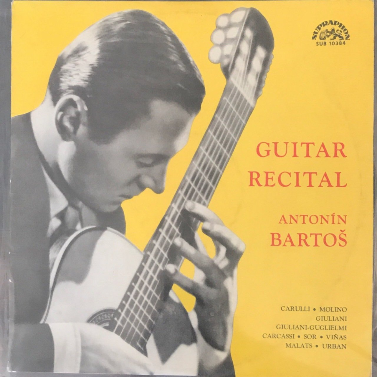 Antonin Bartos Guitar Recital LP
