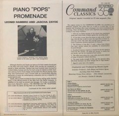 Leonid Hambro And Jascha Zayde Piano ''Pops'' Promenade LP
