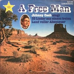 Johnny Cash A Free Man LP