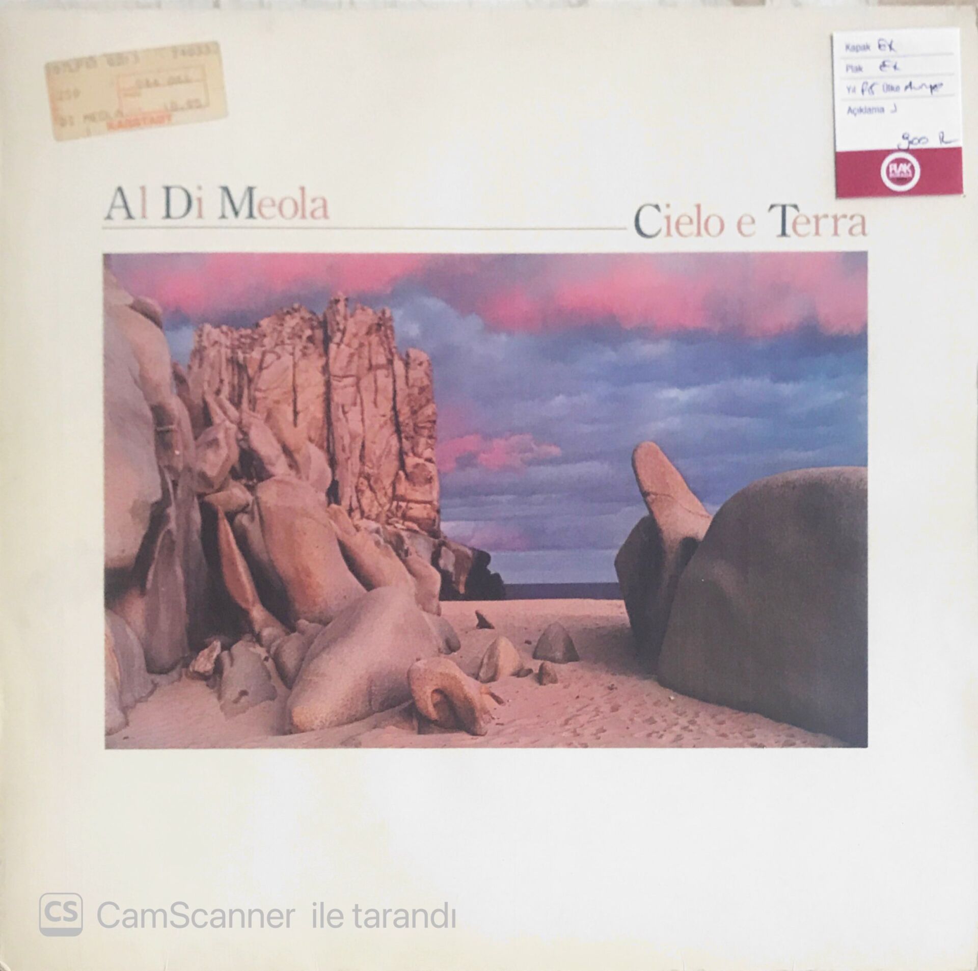 Al Di Meola - Cielo E Terra - LP