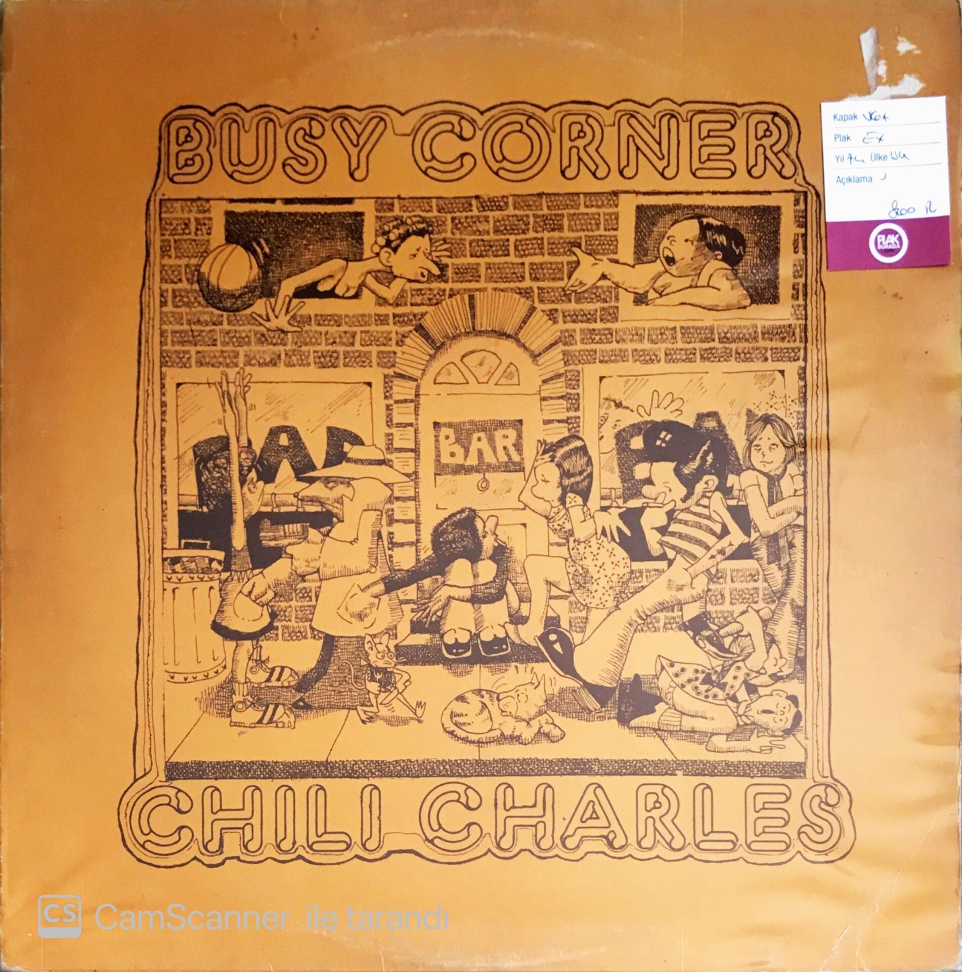 Chili Charles - Busy Corner - LP