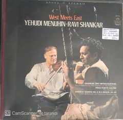 Yehudi Menuhin Ravi Shankar West Meets East LP
