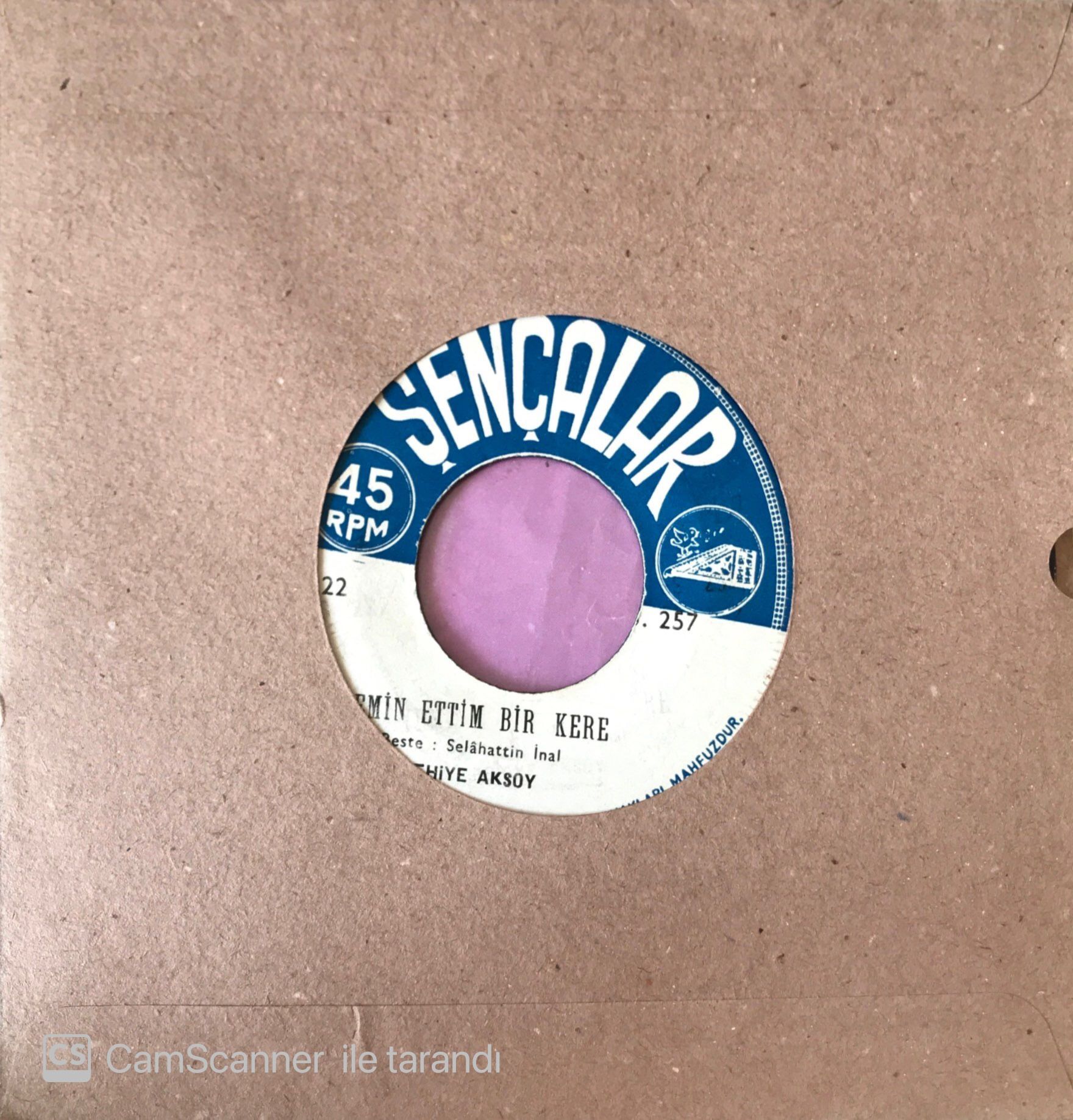 Behiye Aksoy - Hayat Budur Giden Gelmez 45lik