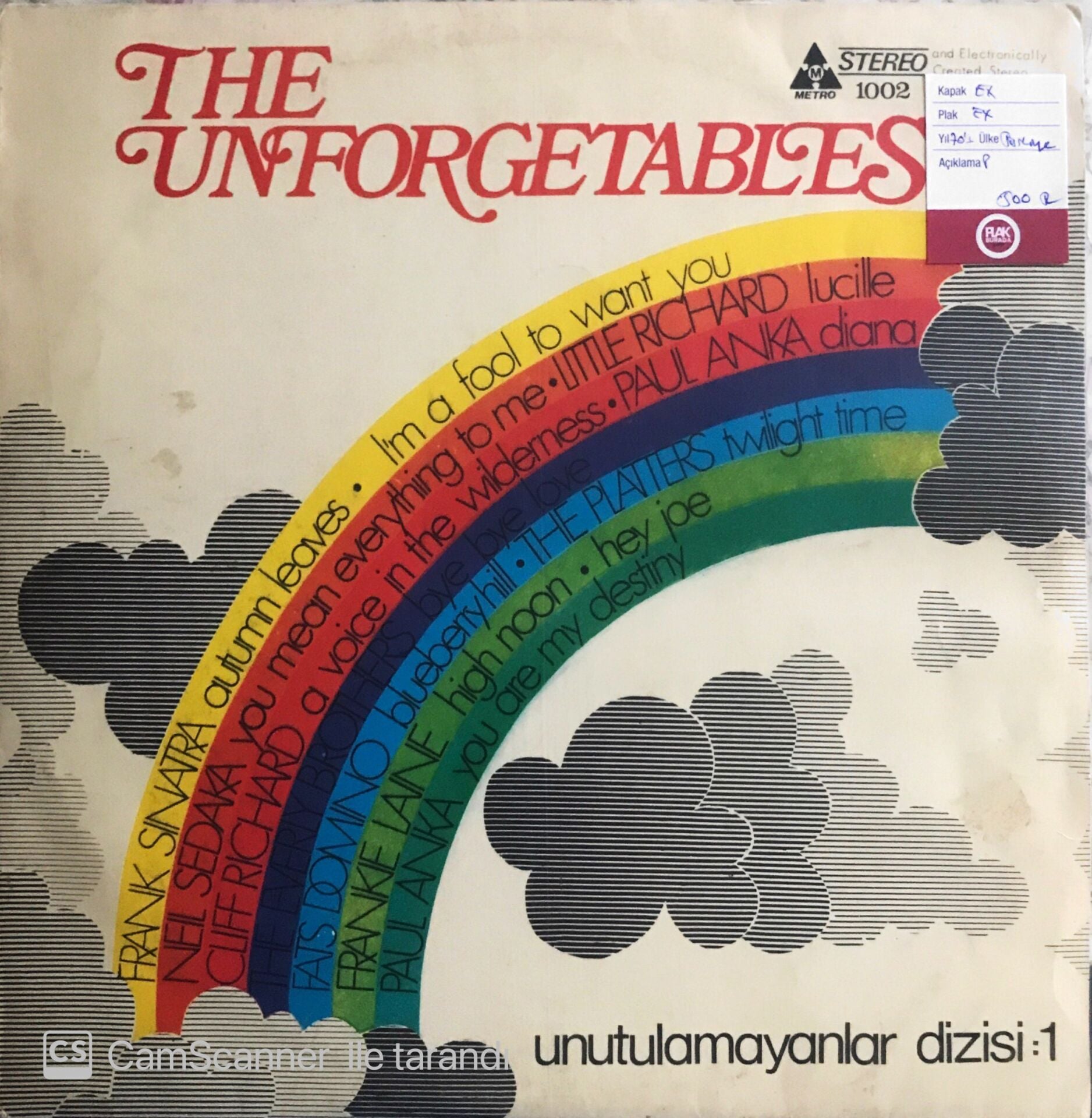 The Unforgettables 1 - LP