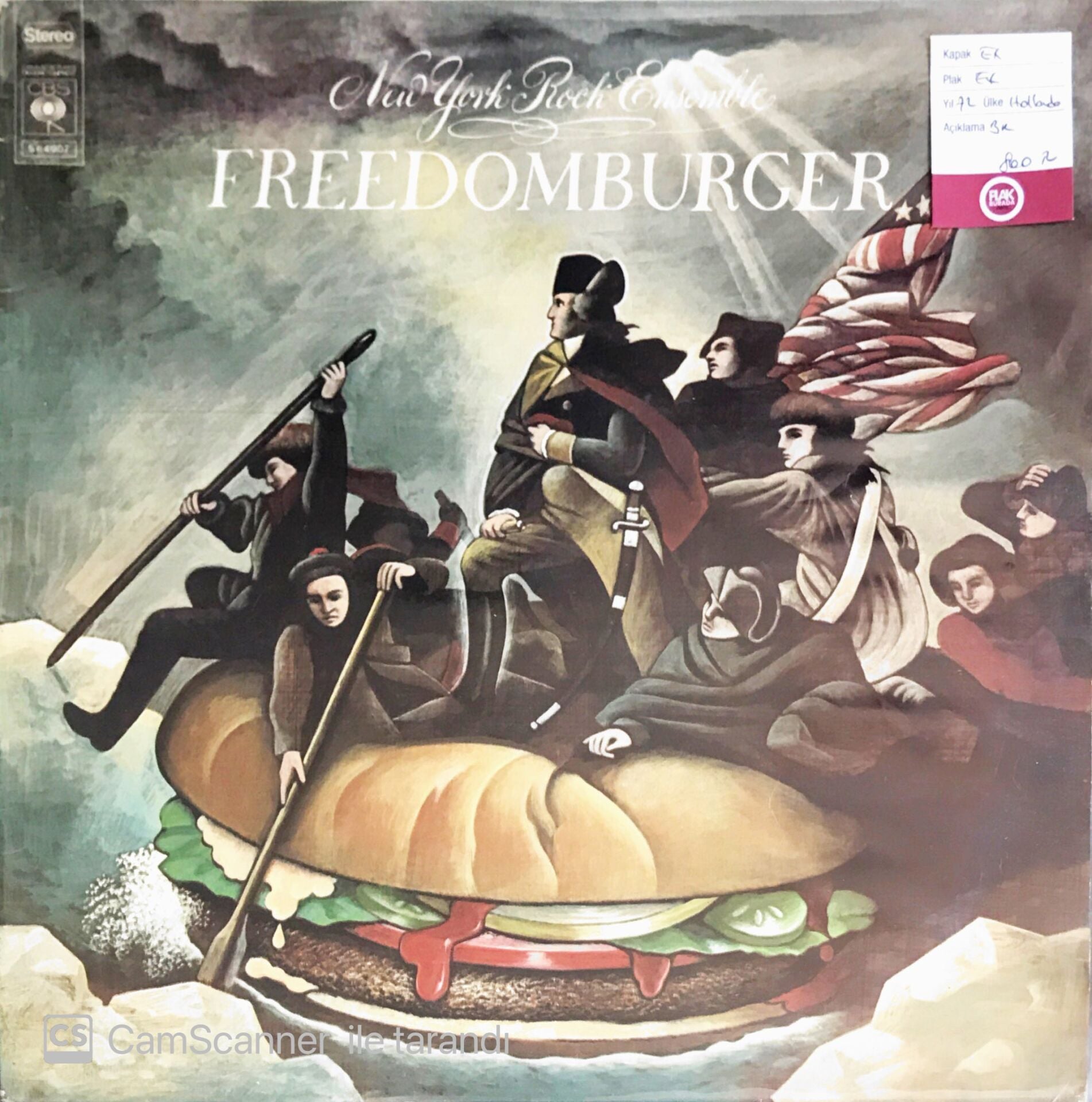 New York Rock Ensemble - Freedomburger - LP