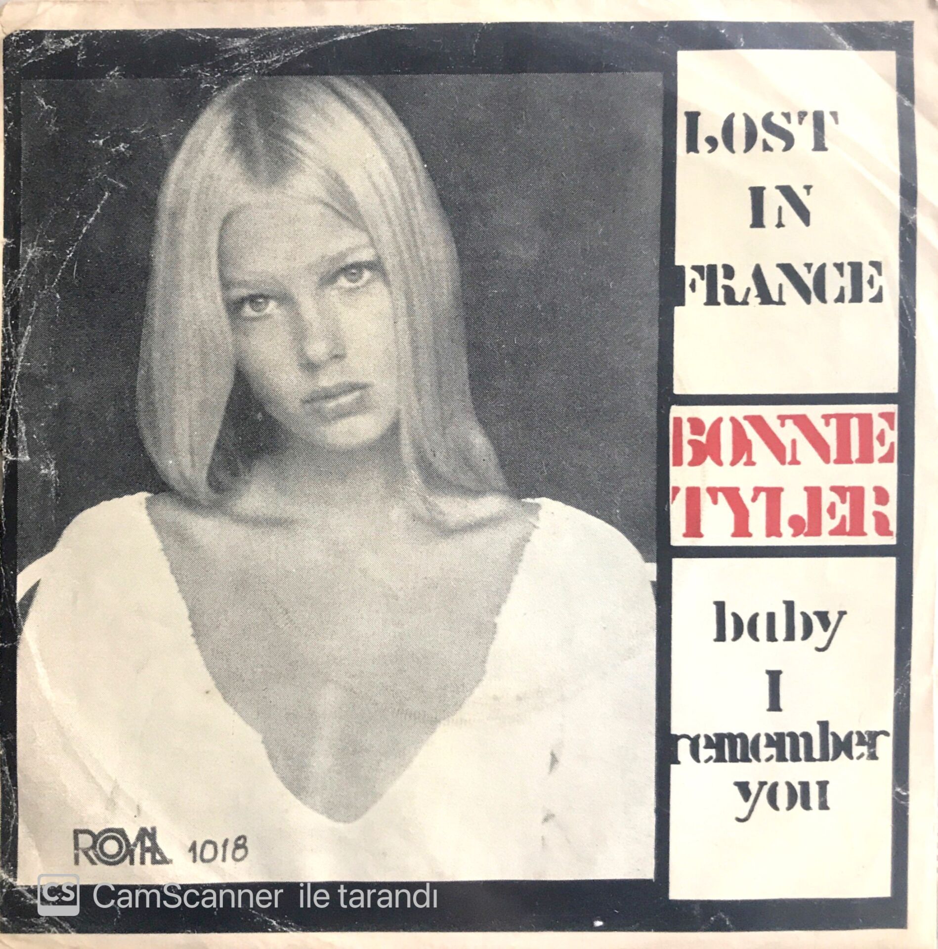 Bonnie Tyler / Lost In France 45'lik