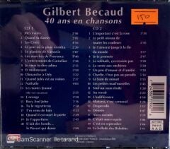 Gilbert Becaud / 40 Ans En Chansons 2xCD