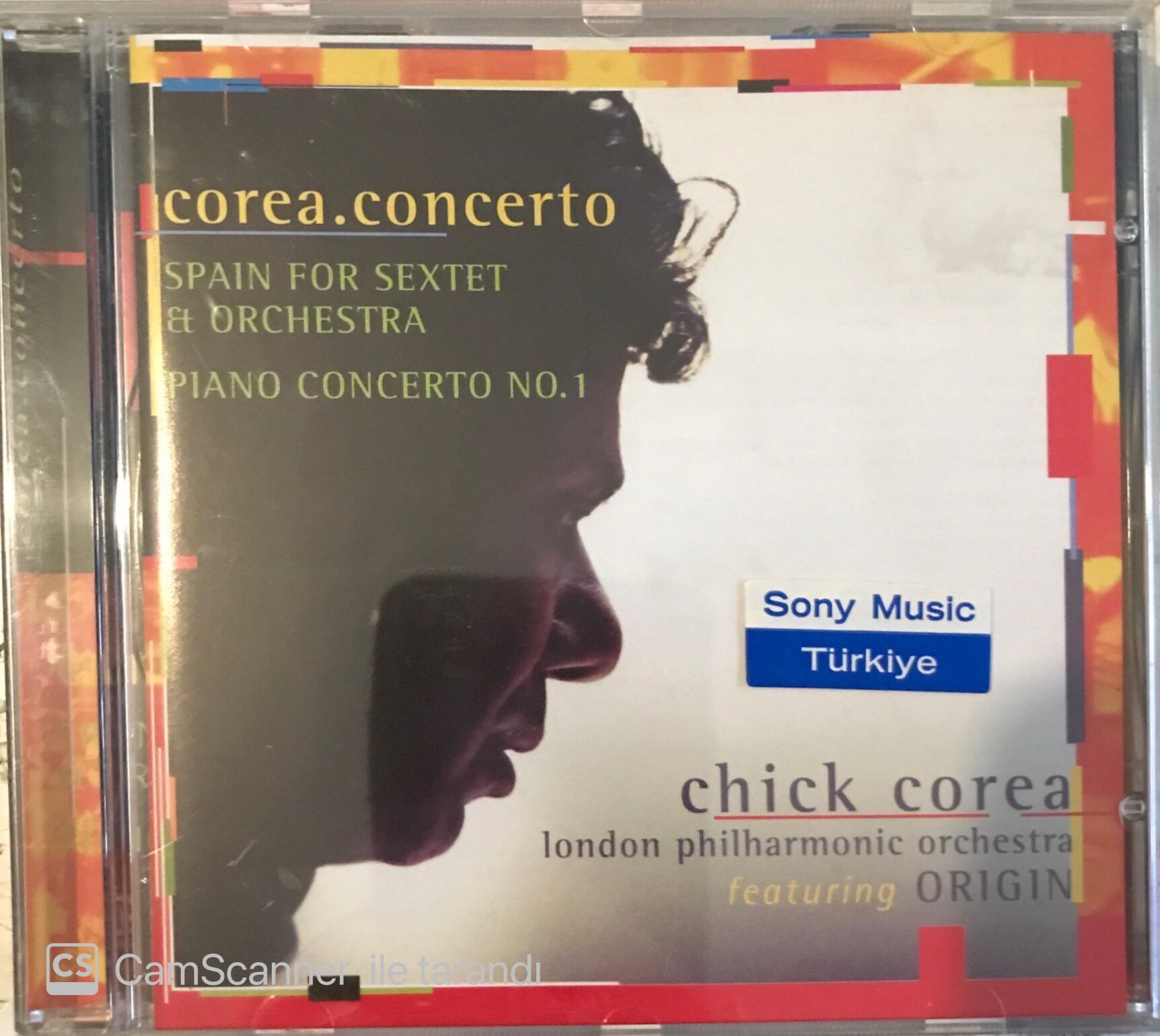 Chick Corea London Philharmonic Orchestra Featuring Origin CD