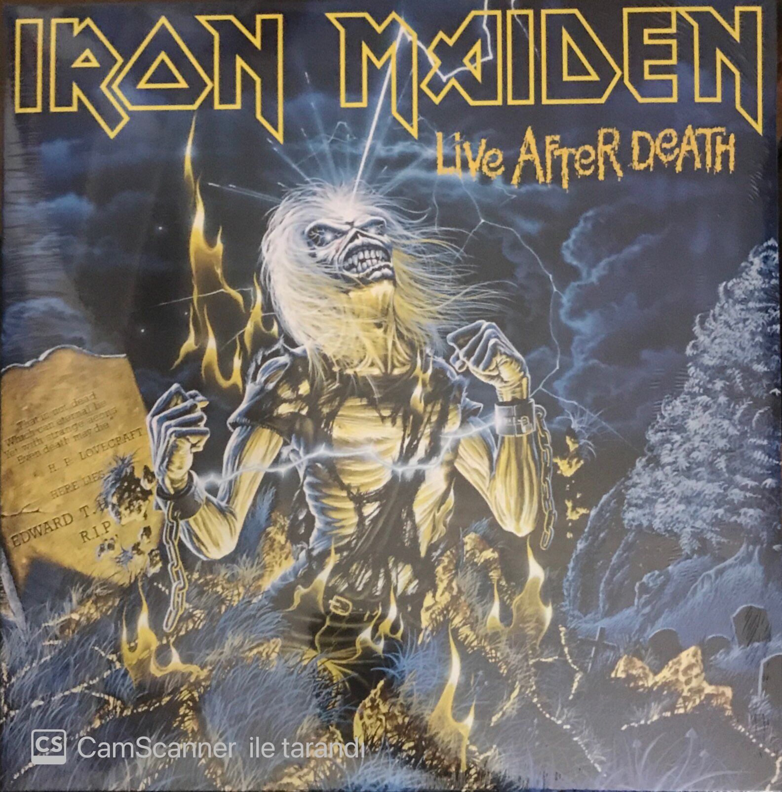 Iron Maiden Live After Death LP