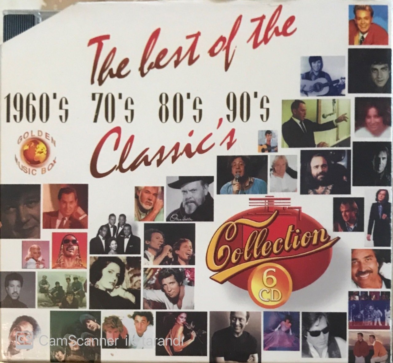The Best Of Classic's 1960's/70's/80's/90's 6'lı CC-D