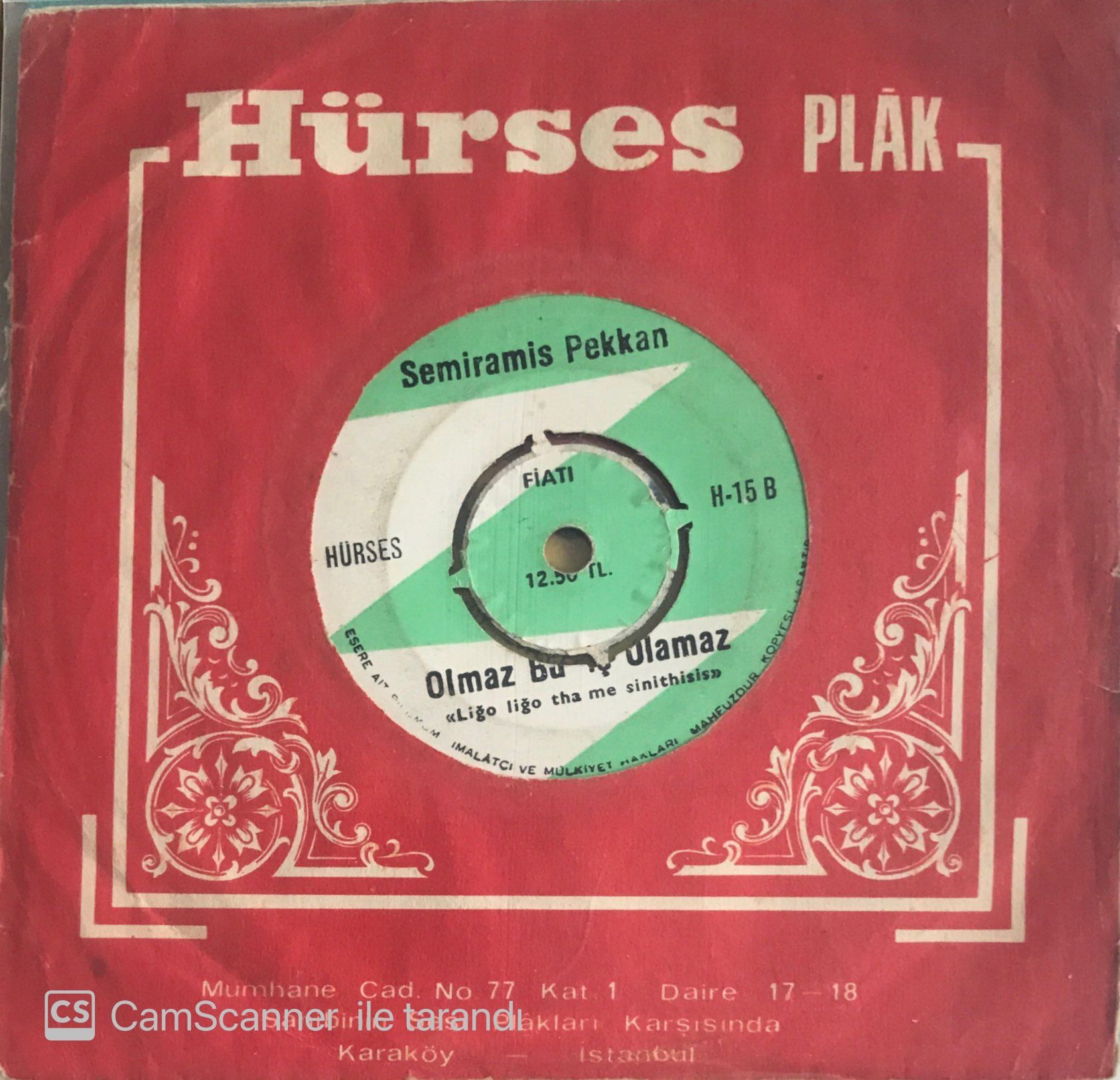 Semiramis Pekkan - Olmaz Bu İş Olamaz 45lik