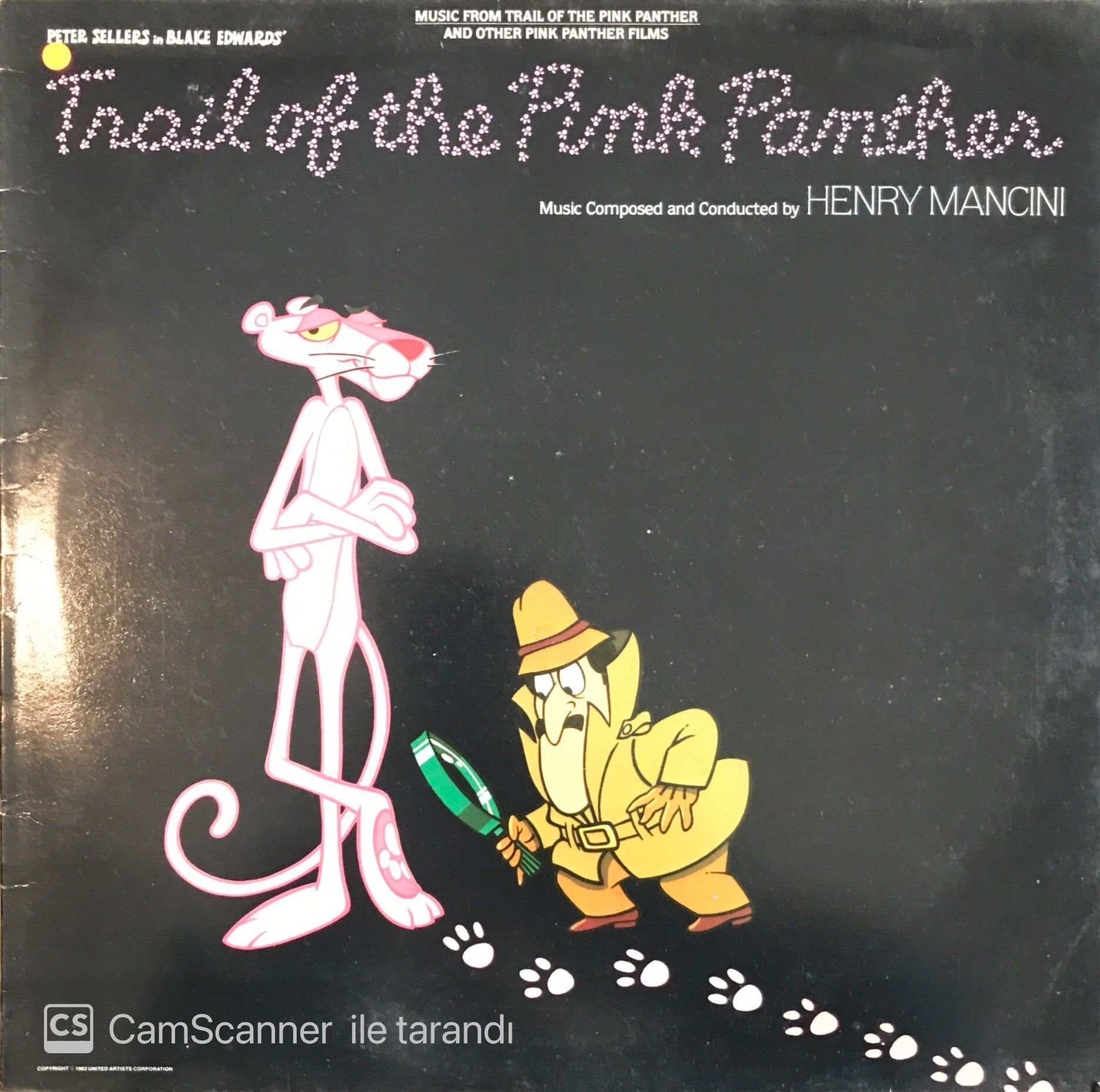 Music From Trail Of The Pink Panther LP