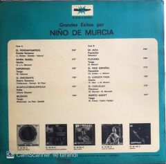 Nino De Murcia - Grandes Exitos Por Nino De Murcia - LP