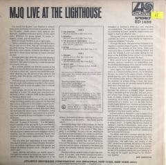 The Modern Jazz Quartet Live At The Lighthouse LP
