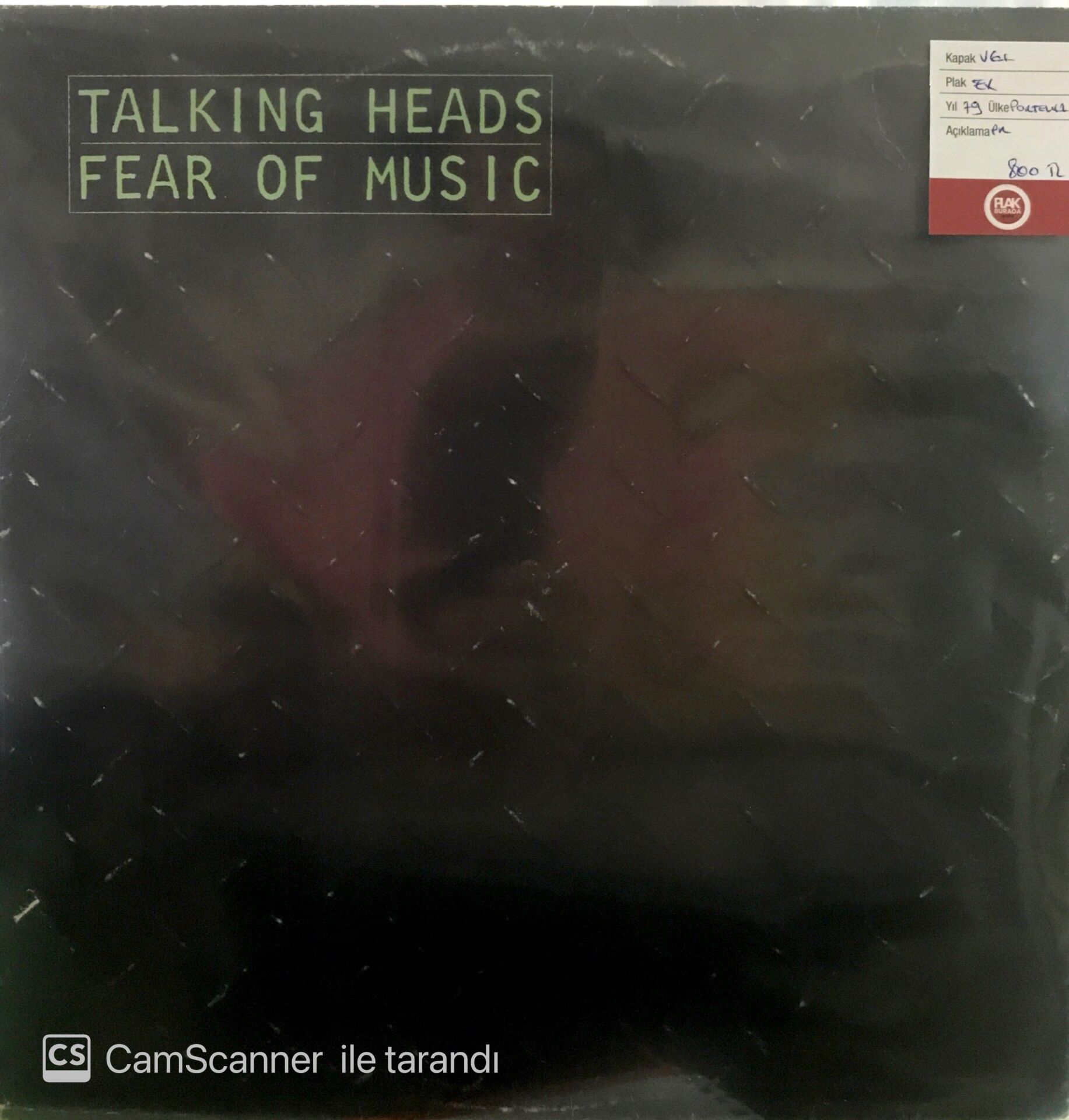 Talking Heads - Fear of Music LP