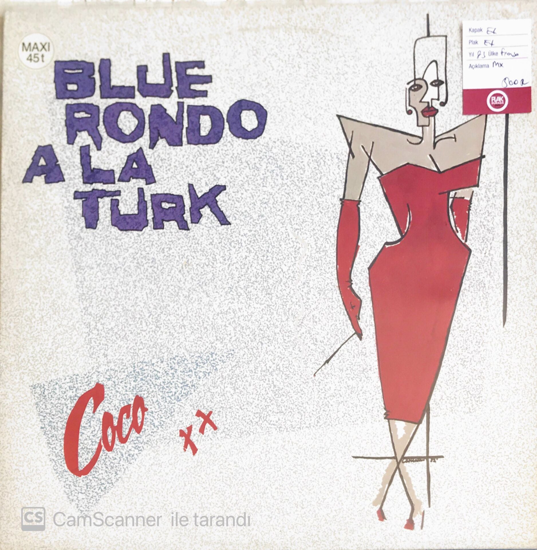 Blue Rondo A La Turk - Coco (Maxi Single) - LP