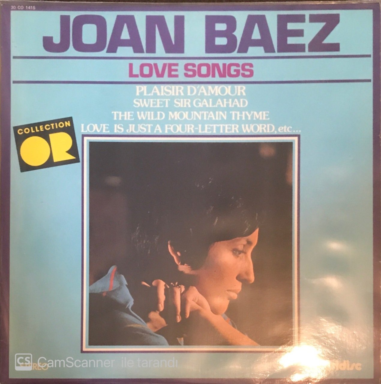 Joan Baez Love Songs LP