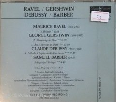 Ravel Gershwin Debussy Barber CD