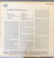 Andres Segovia Gitarre LP