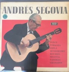 Andres Segovia Gitarre LP