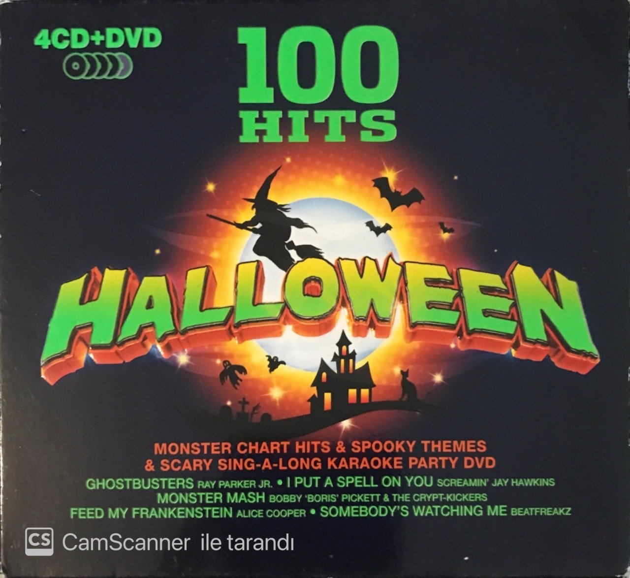 100 Hits Halloween 4 CD+DVD