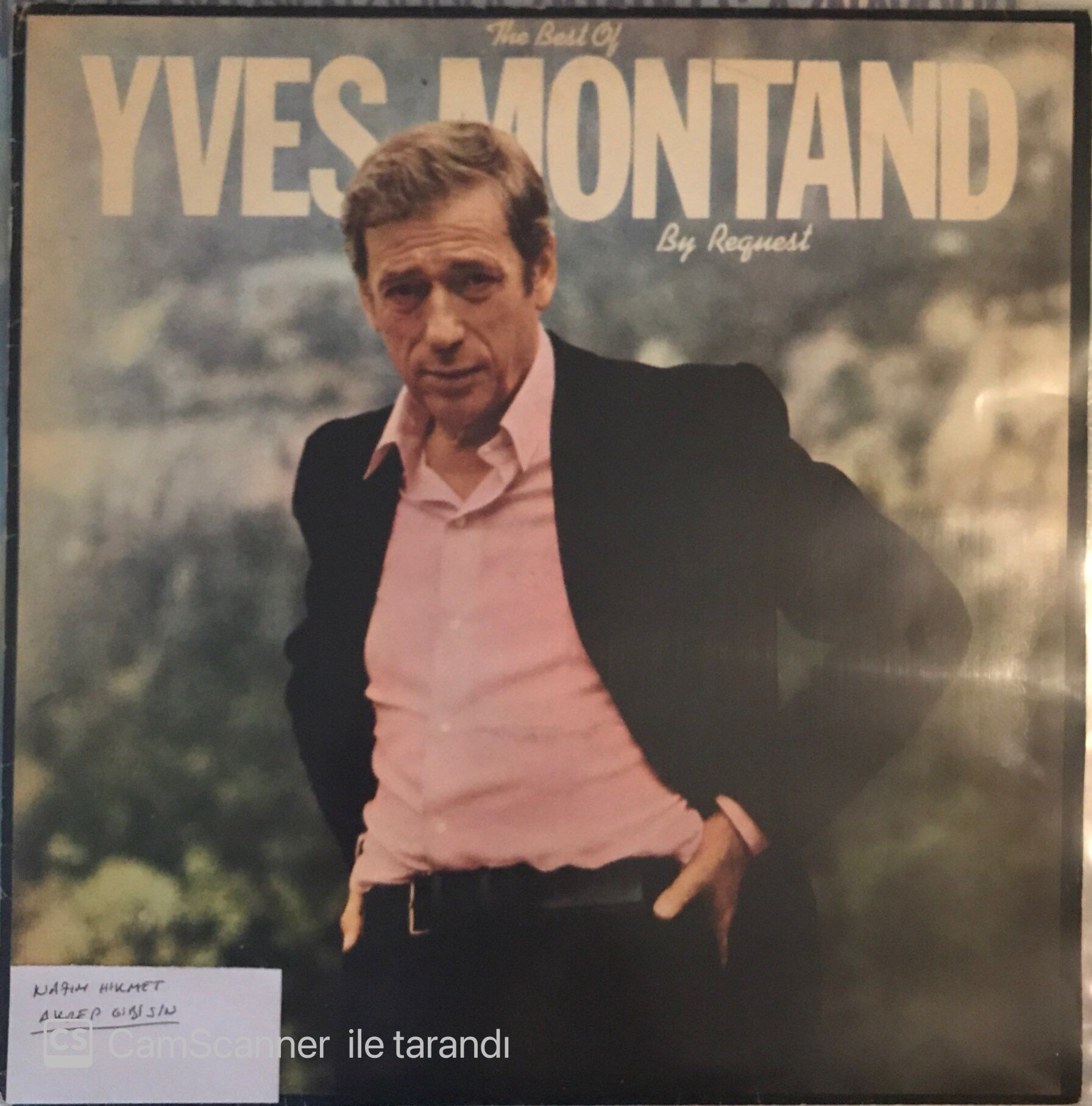 The Best Of Yves Montand By Request LP