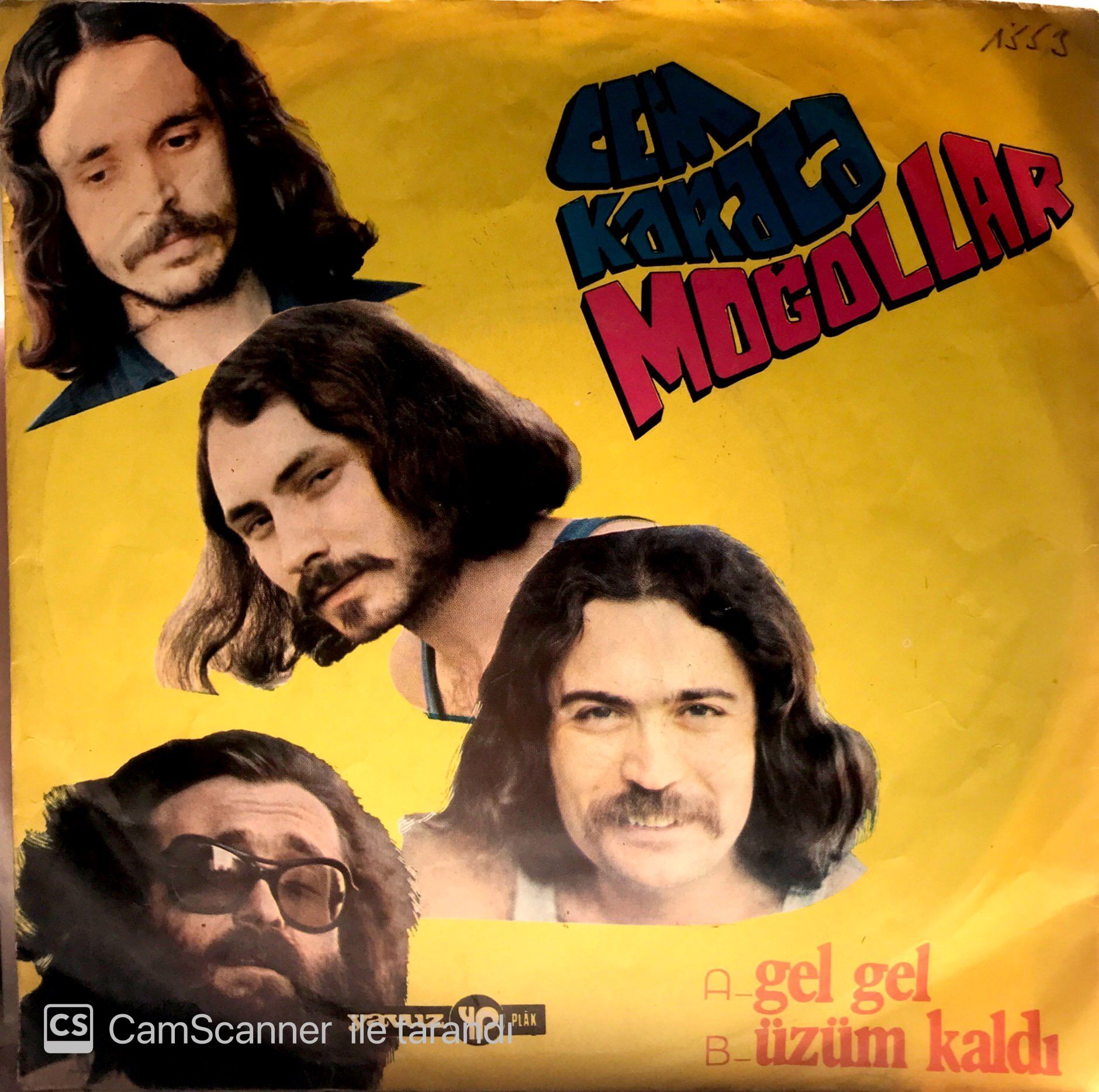 Cem Karaca Moğollar - Gel Gel 45lik
