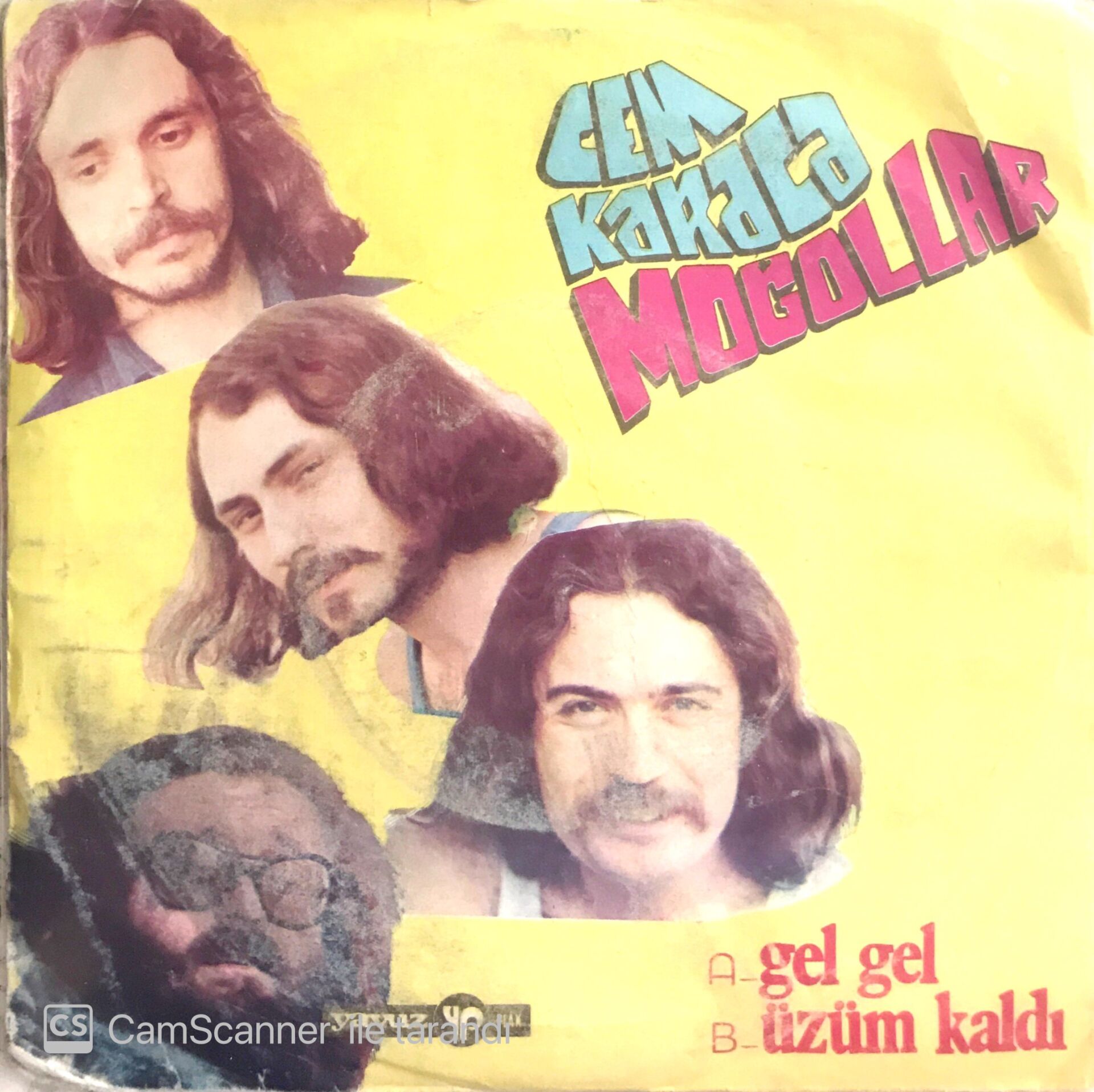 Cem Karaca Moğollar - Gel Gel 45lik