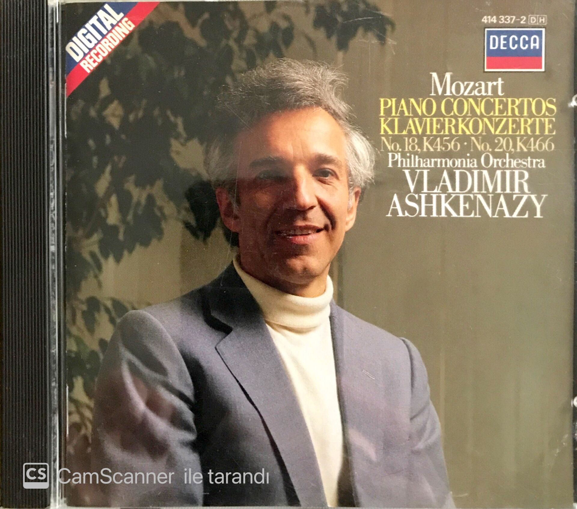 Mozart / Vladimir Ashkenazy CD