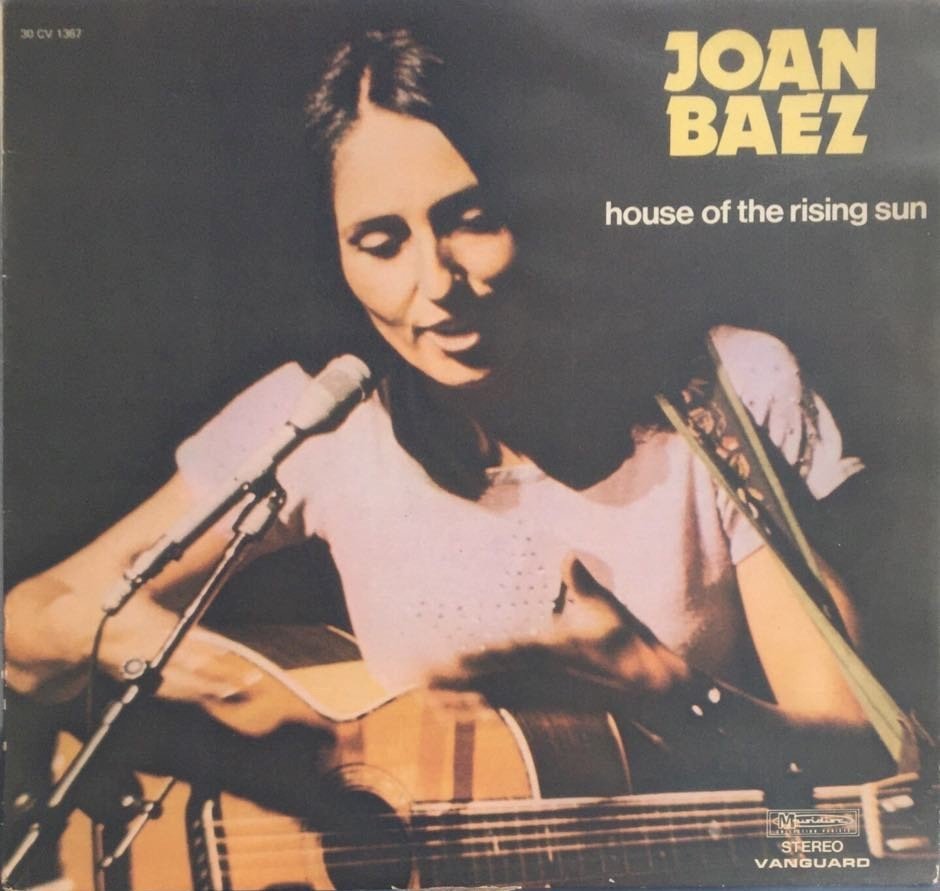 Joan Baez House Of The Rising Sun LP