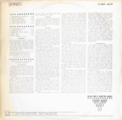 Count Basie And His Orchestra - On My Way & Shootin' Again - LP