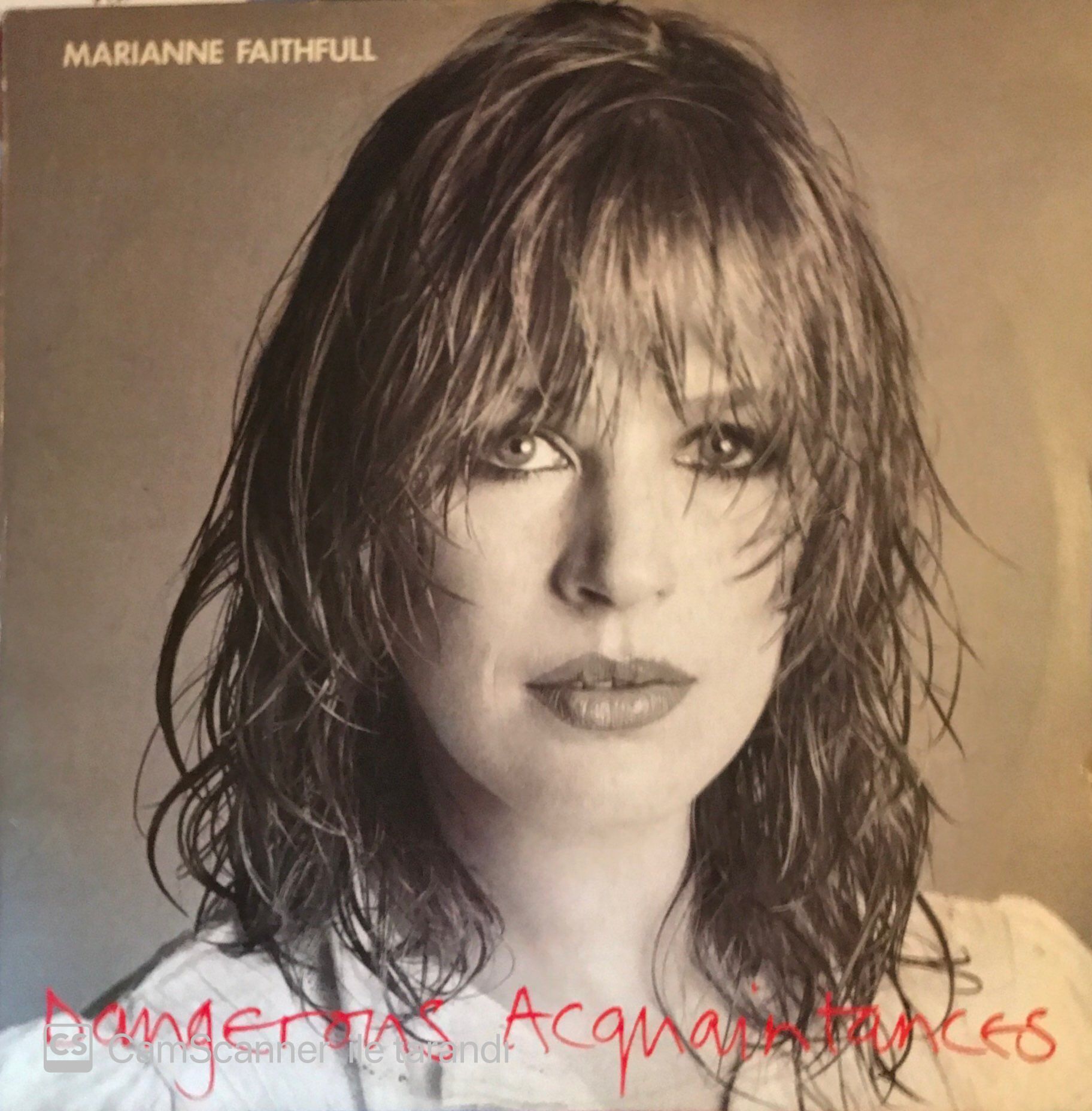 Marianne Faithfull Dangerous Acquaintances LP