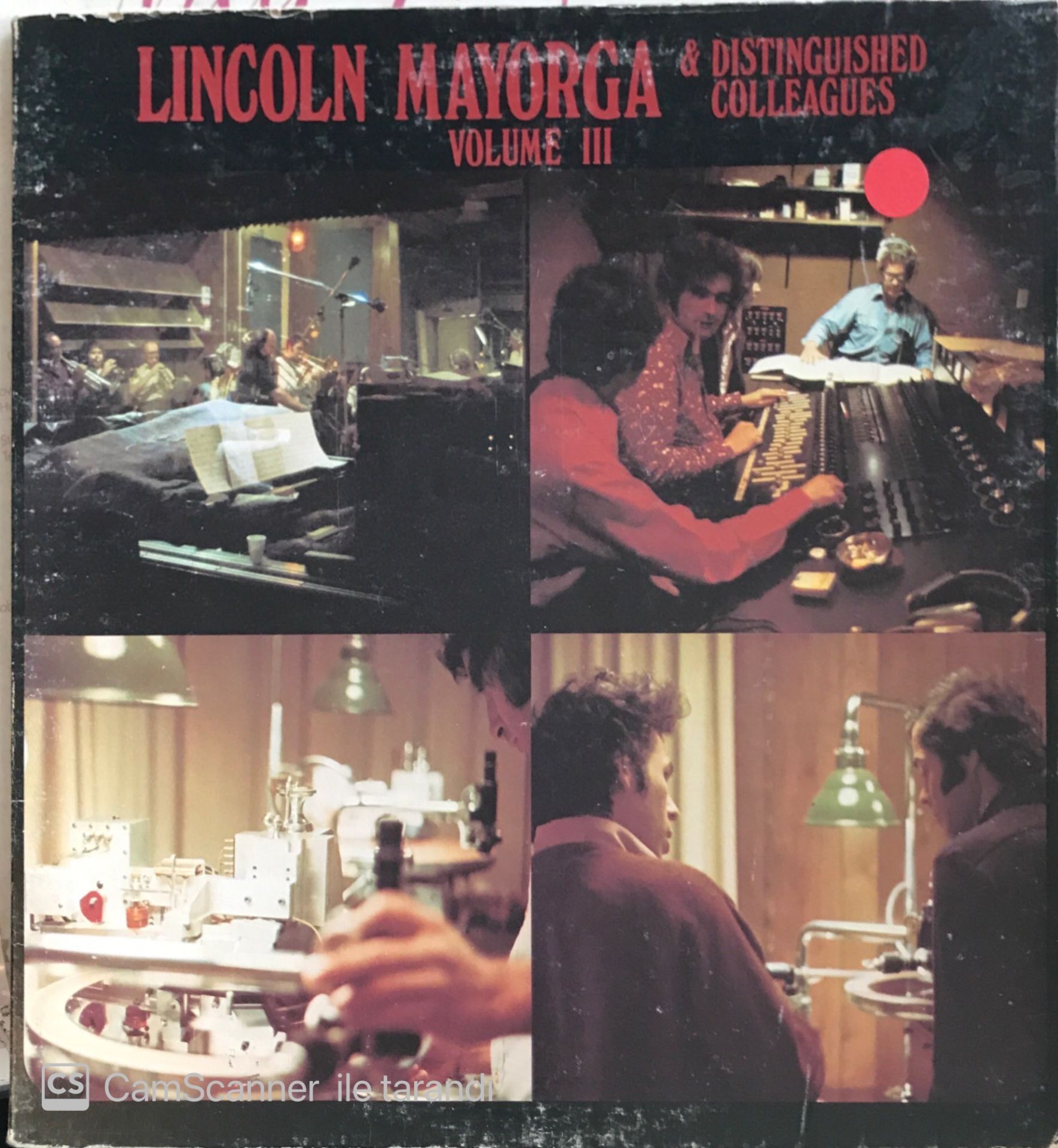 Lincoln Mayorga and Distinguished Colleagues Vol III LP