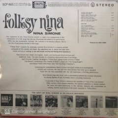 Nina Simone Folksy Nina LP