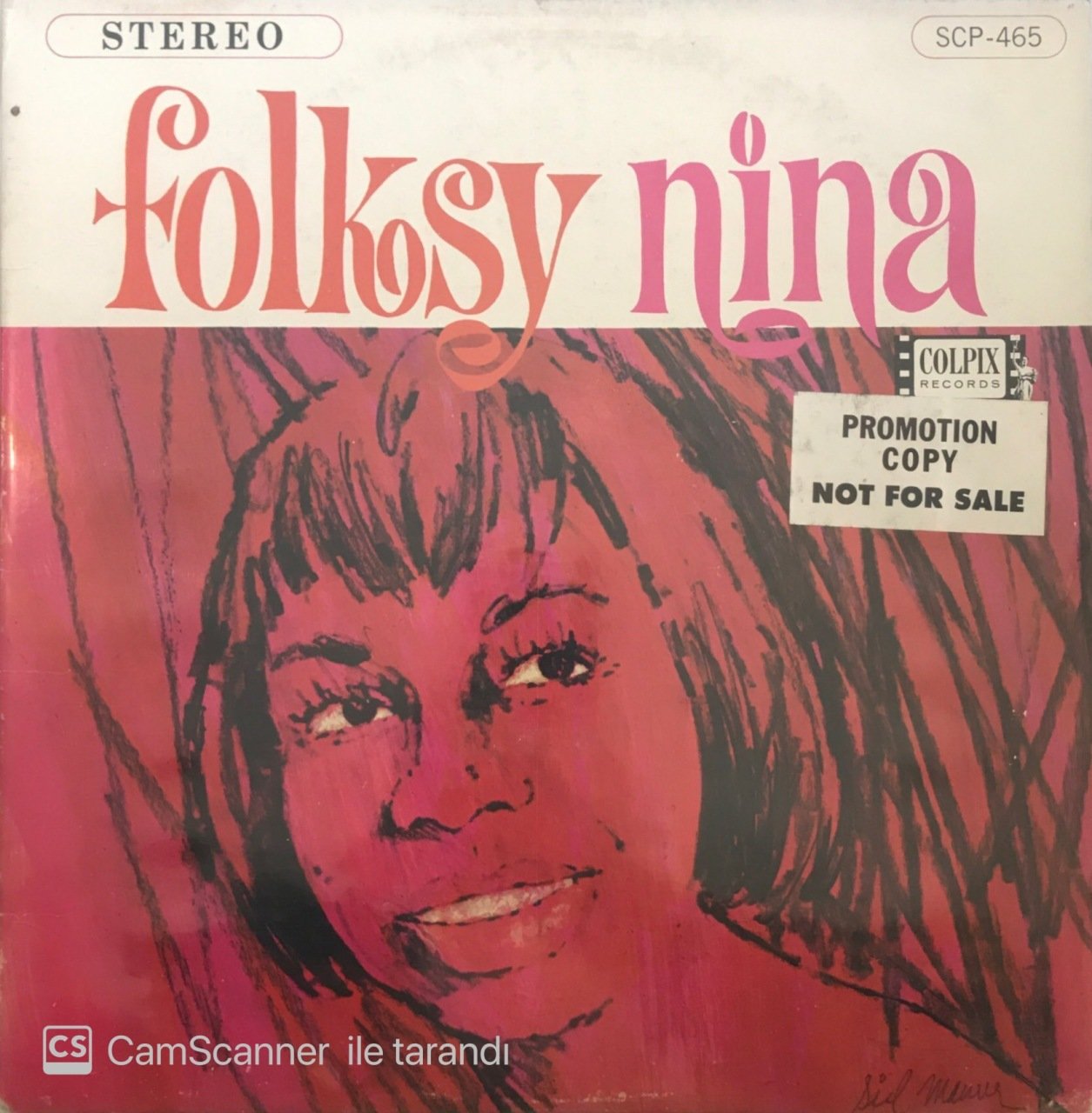 Nina Simone Folksy Nina LP
